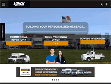 Tablet Screenshot of lynchtruckcenter.com